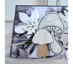 ADVENTSKALENDER 15. Dezember - Stickserie Pilzwald Doodle Appli